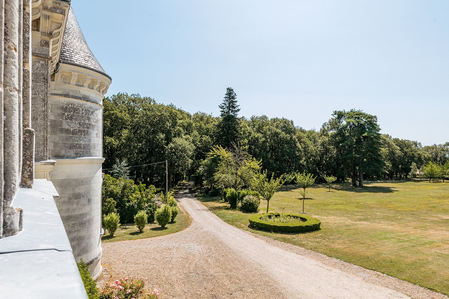 Vue depuis la fenêtre | Château de vacances en Nouvelle-Aquitaine