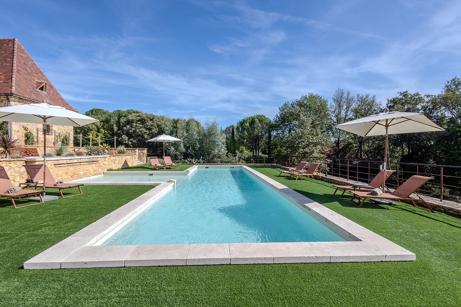 Piscine chauffée partagée
