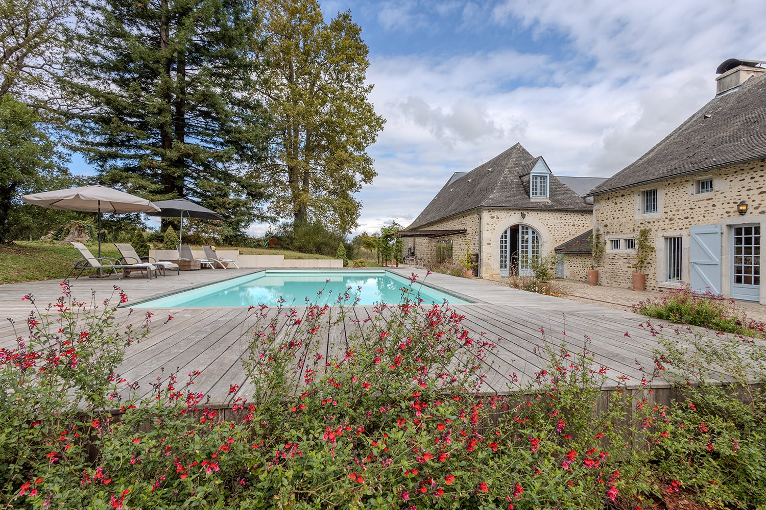 Maison de vacances en Nouvelle-Aquitaine avec piscine privée