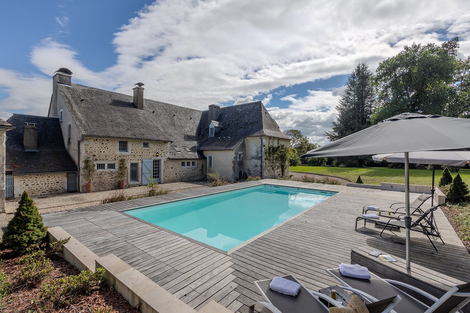 Maison de vacances en Nouvelle-Aquitaine avec piscine privée