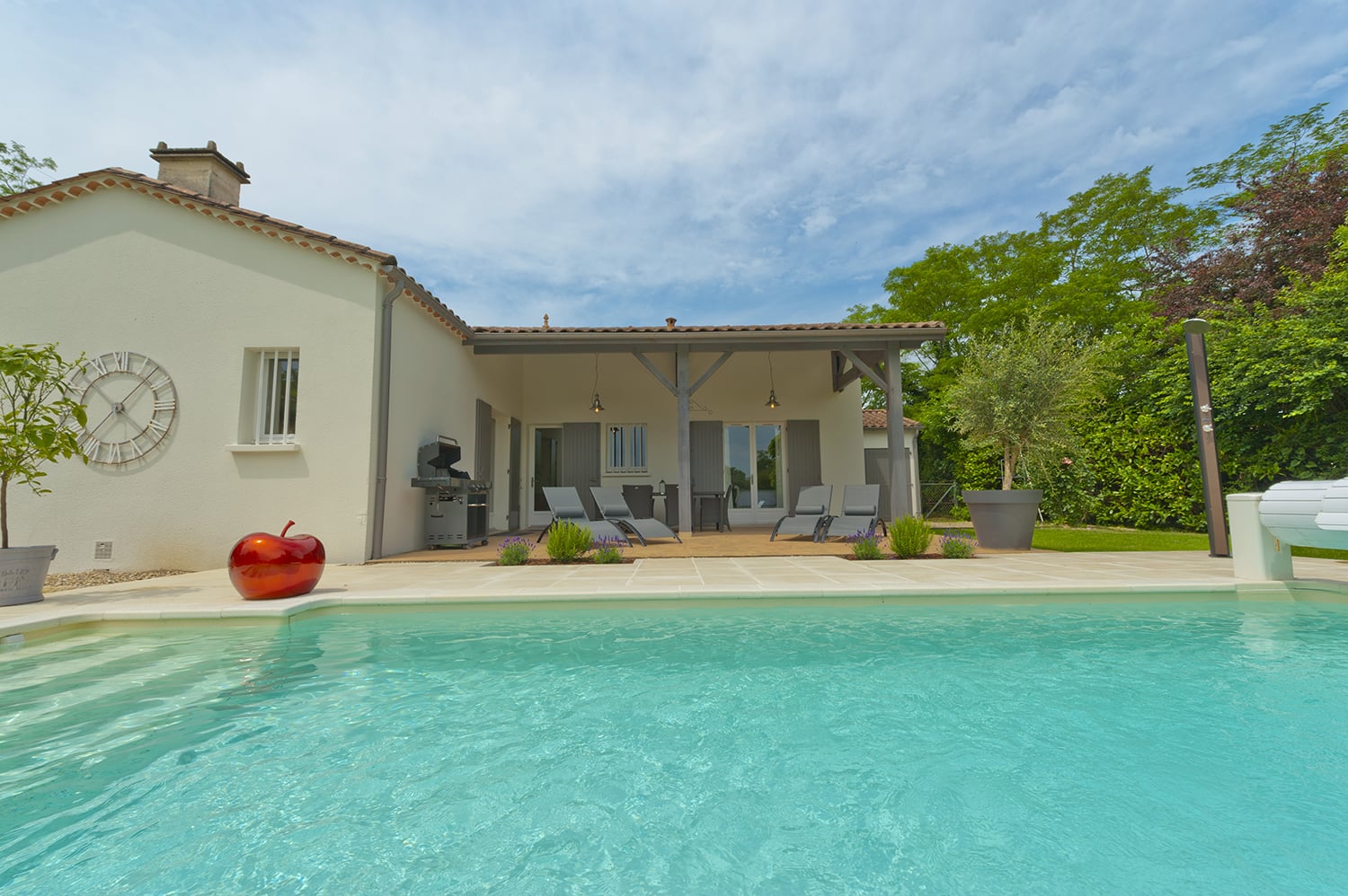 Maison de vacances en Nouvelle-Aquitaine avec piscine privée