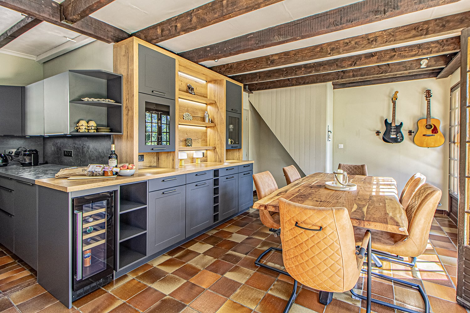 Salle à manger | Maison de vacances dans le Lot