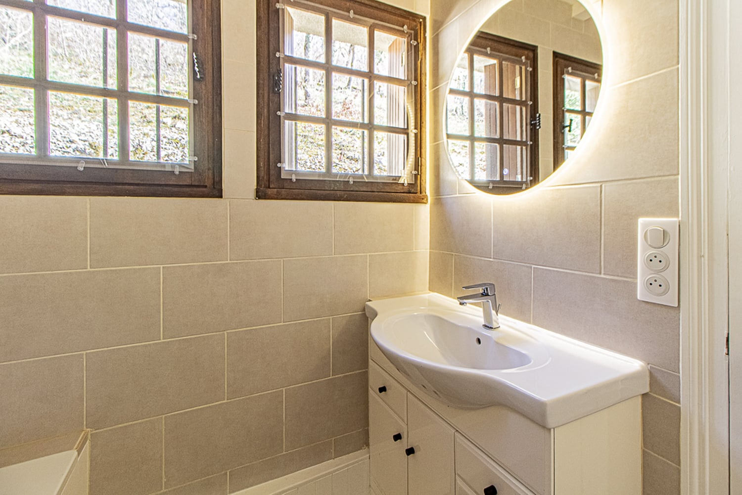 Salle du bain | Maison de vacances dans le Lot