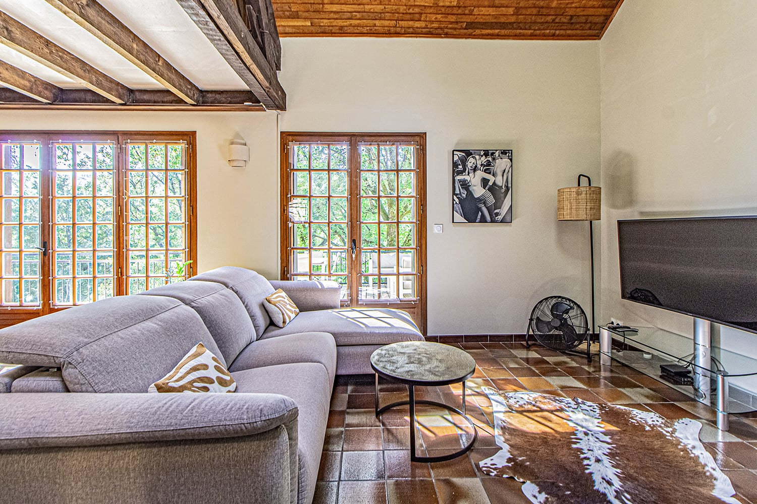 Salon | Maison de vacances dans le Lot