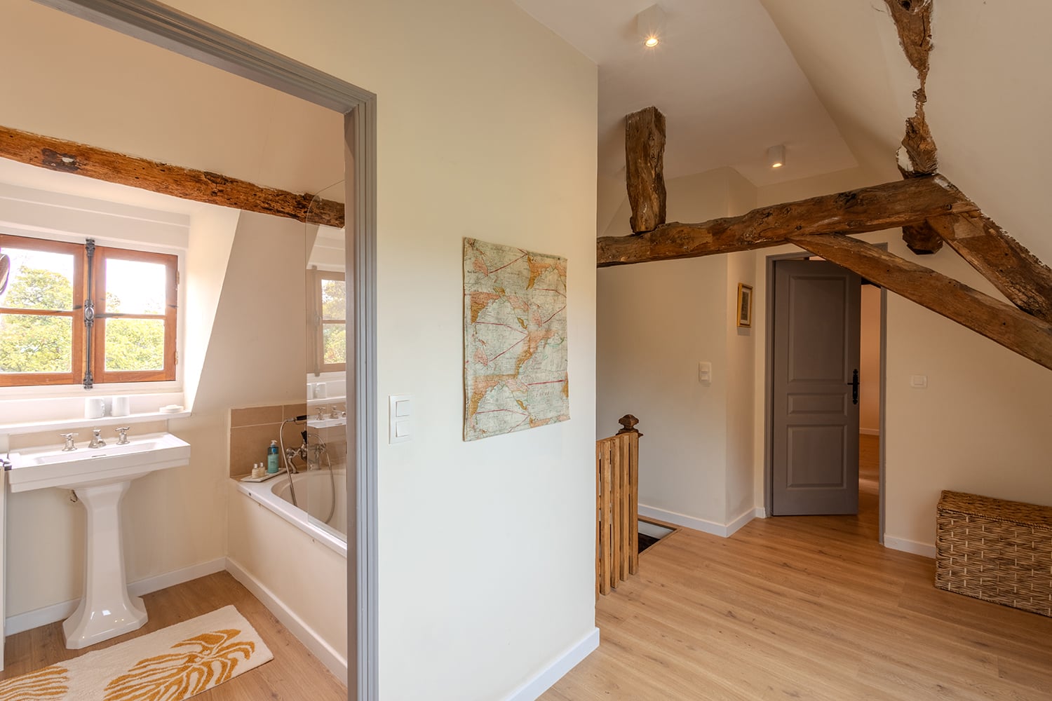 Couloir du 1er étage | Maison de vacances à Nouvelle-Aquitaine