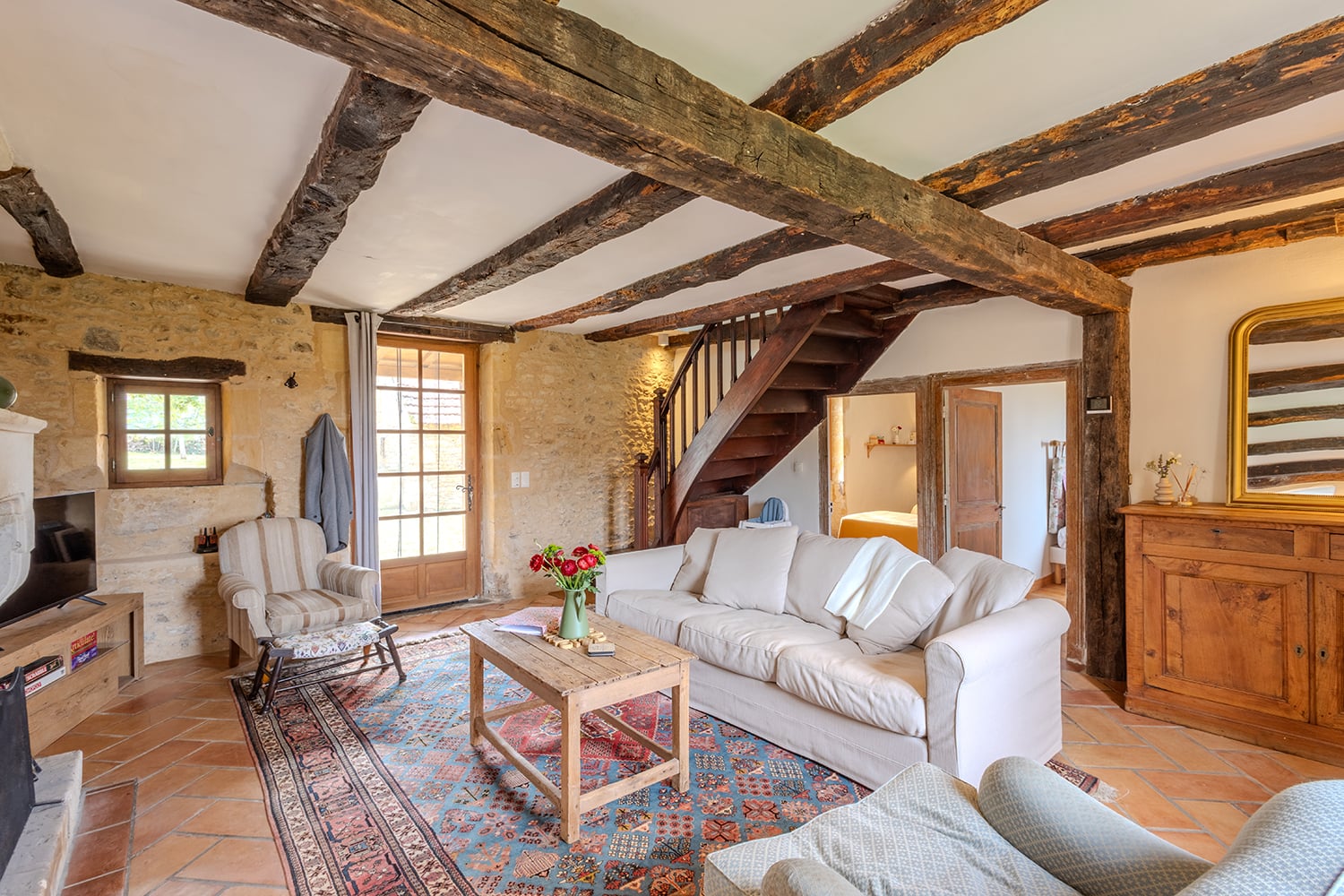 Salon | Maison de vacances à Nouvelle-Aquitaine