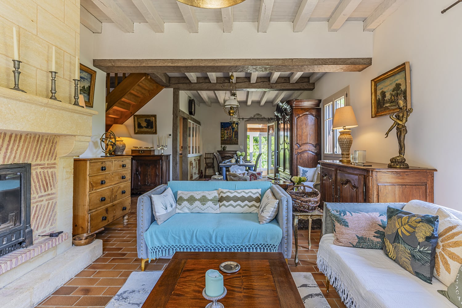 Salon | Maison de vacances à Beynac-et-Cazenac