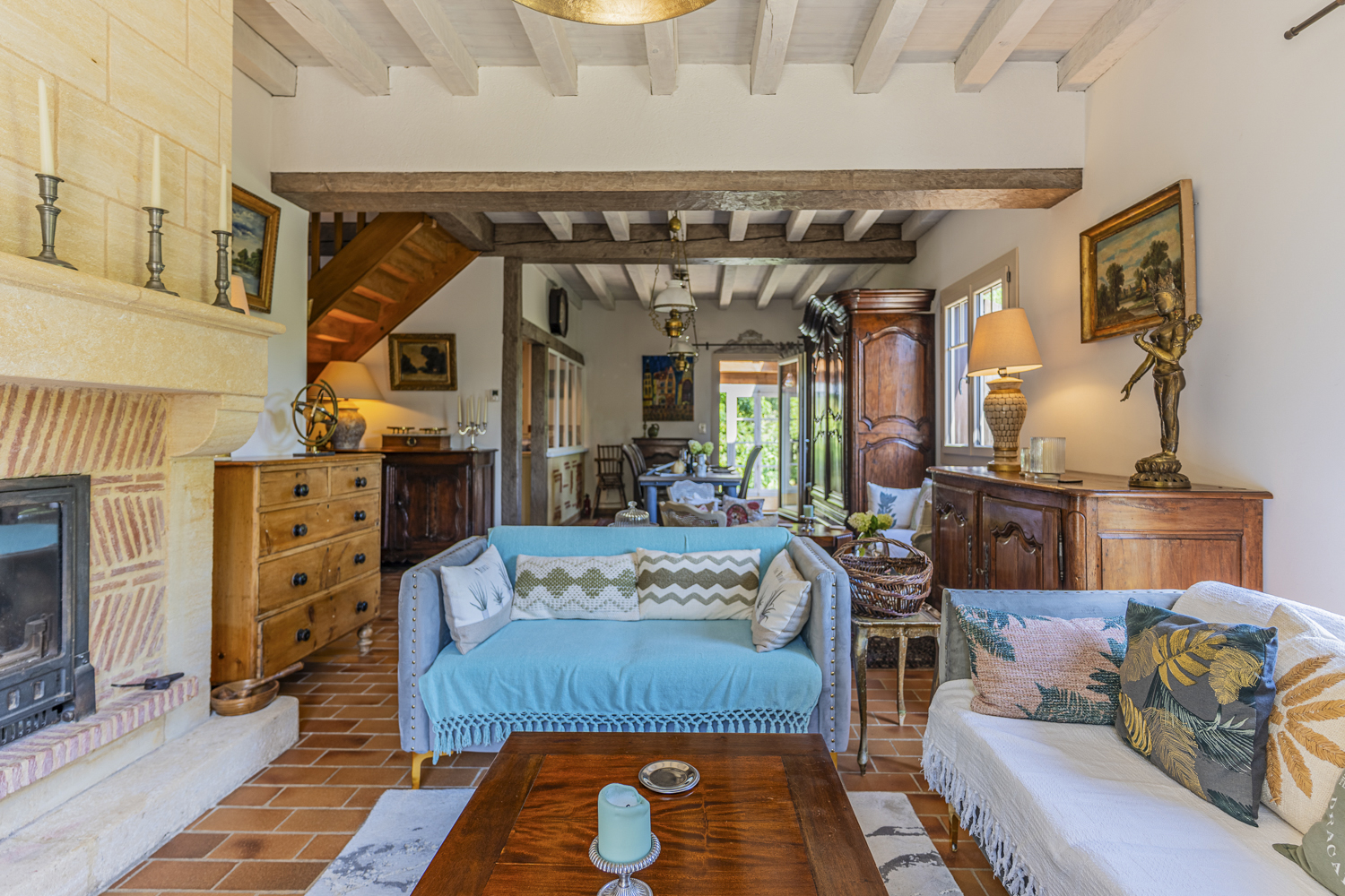Salon | Maison de vacances à Beynac-et-Cazenac