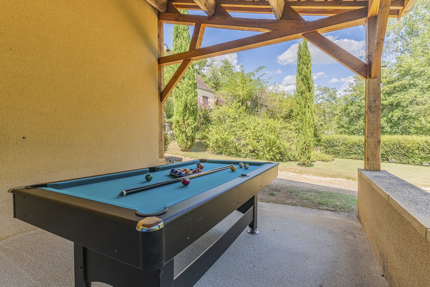 Table de billard américain | Maison de vacances à Beynac-et-Cazenac