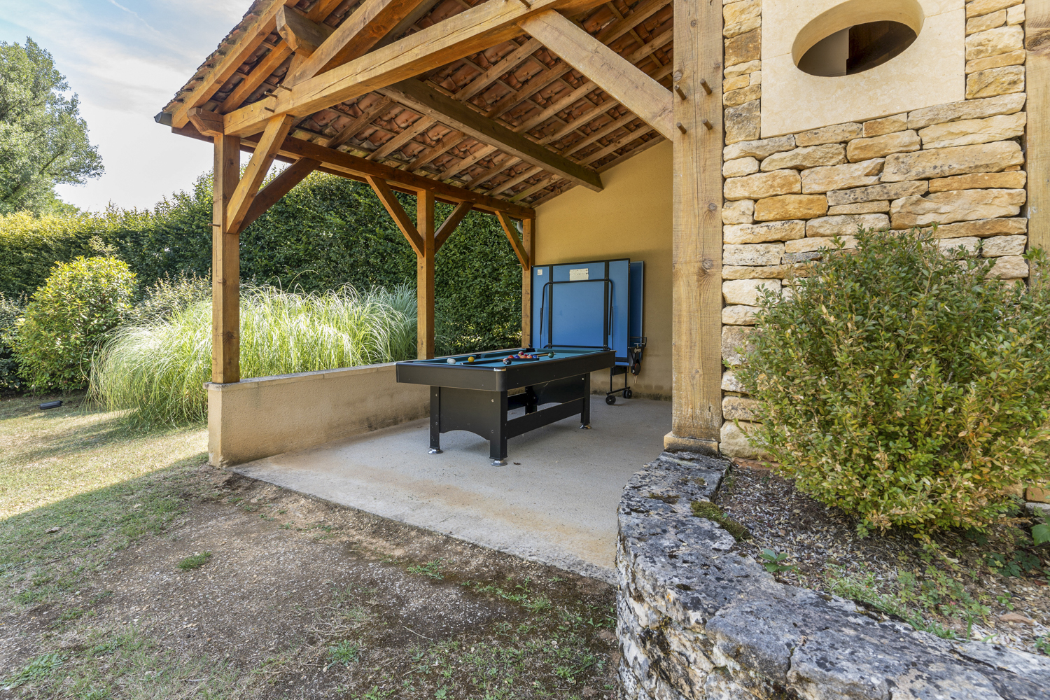 Terrasse ombragée