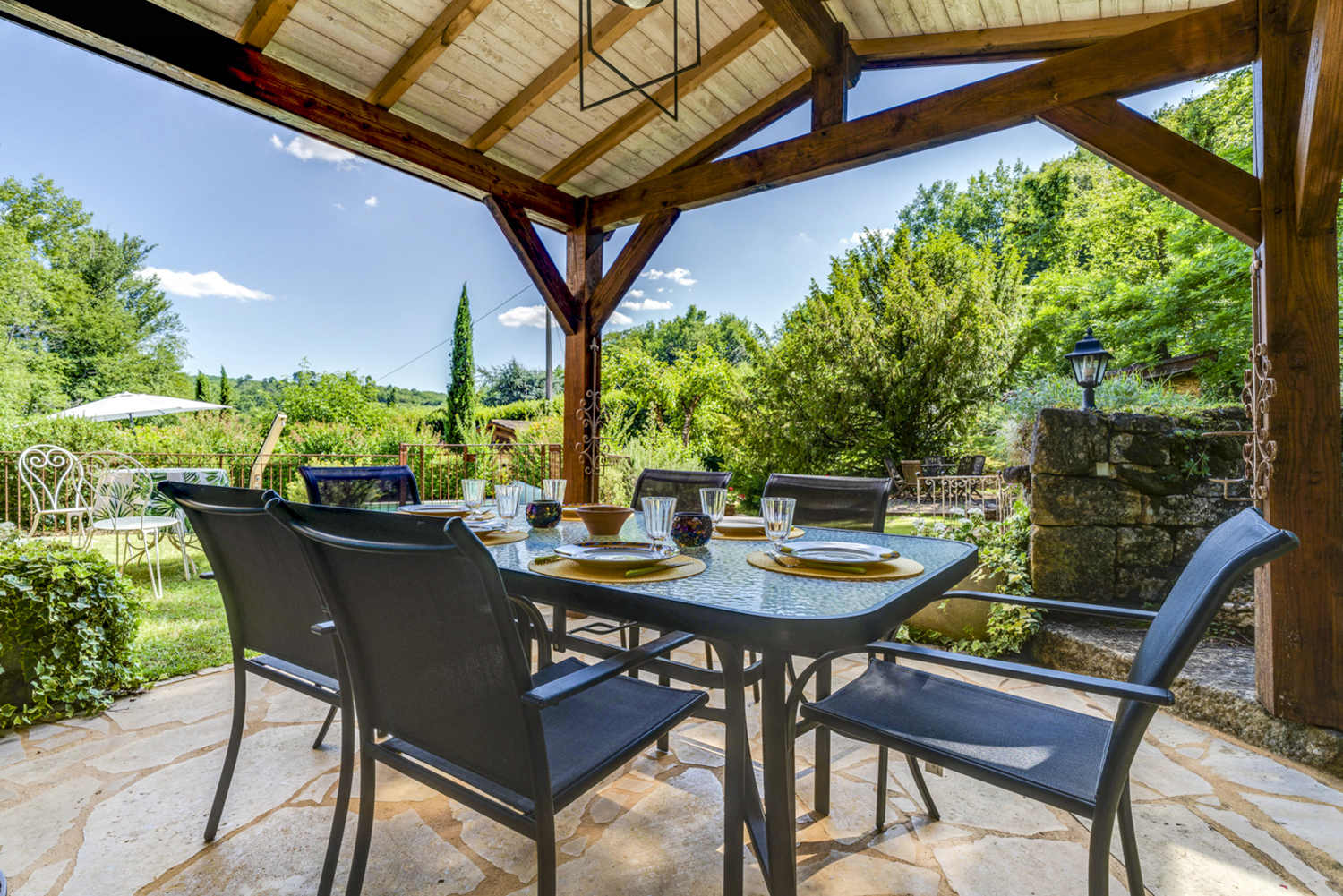 Terrasse ombragée