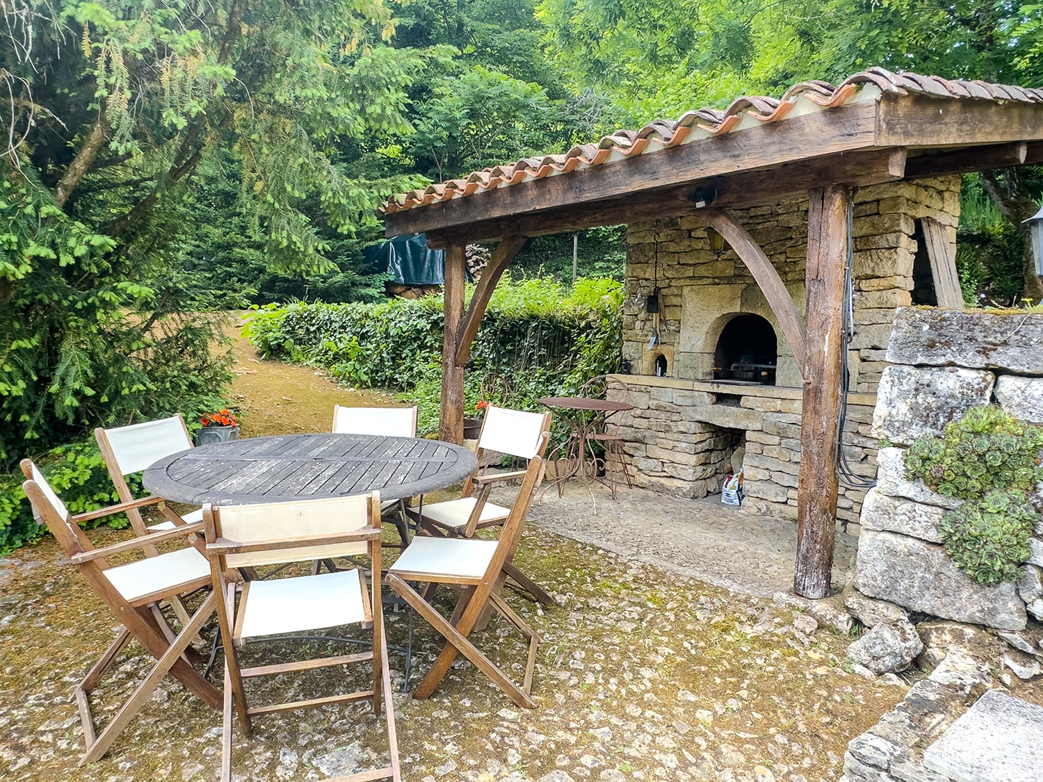 Terrasse pour la salle à manger