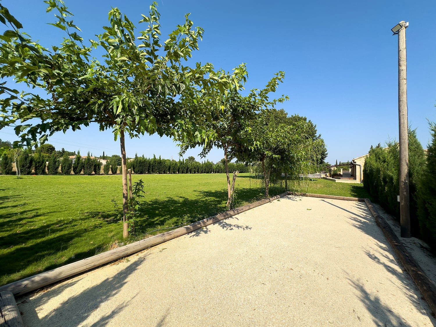 Terrain de pétanque