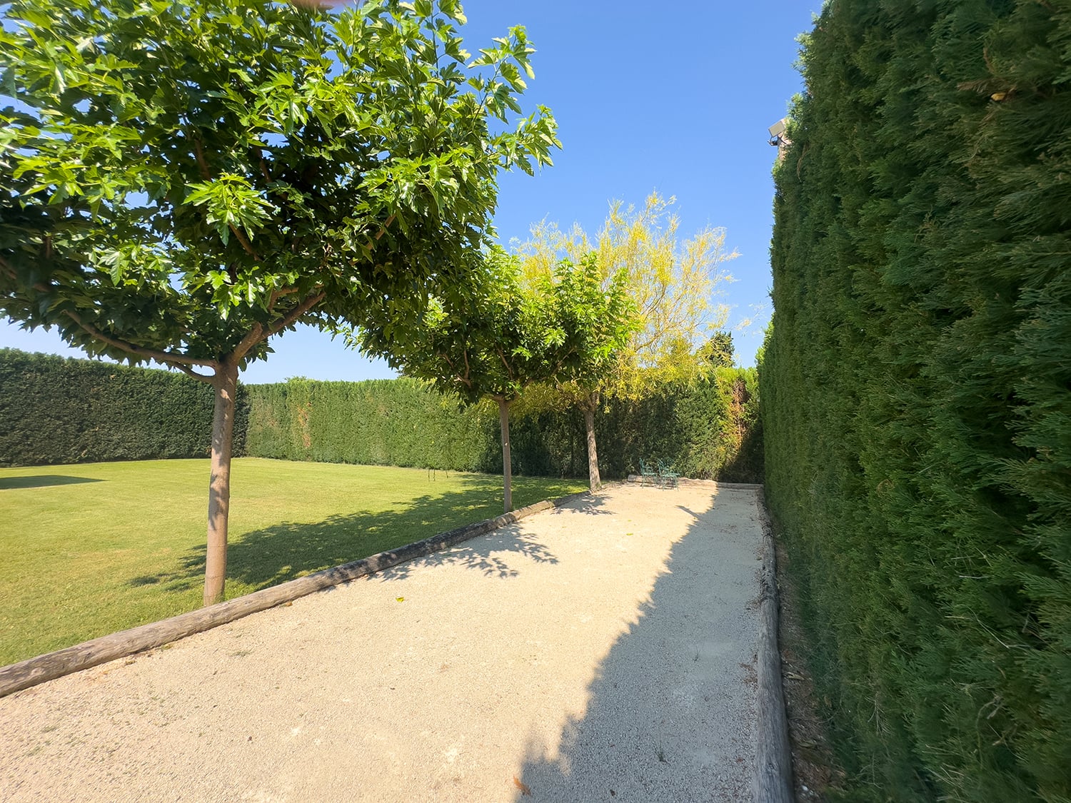 Terrain de pétanque