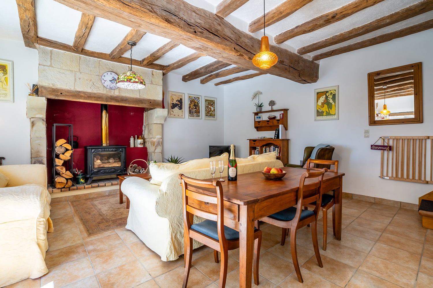 Salle à manger | Maison de vacances à Pays de la Loire