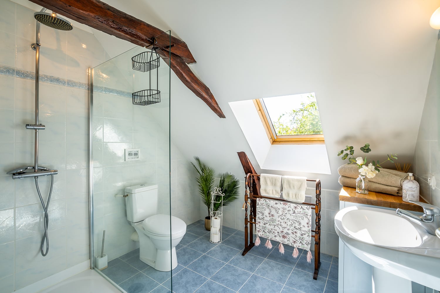 Salle de bain | Maison de vacances à Pays de la Loire