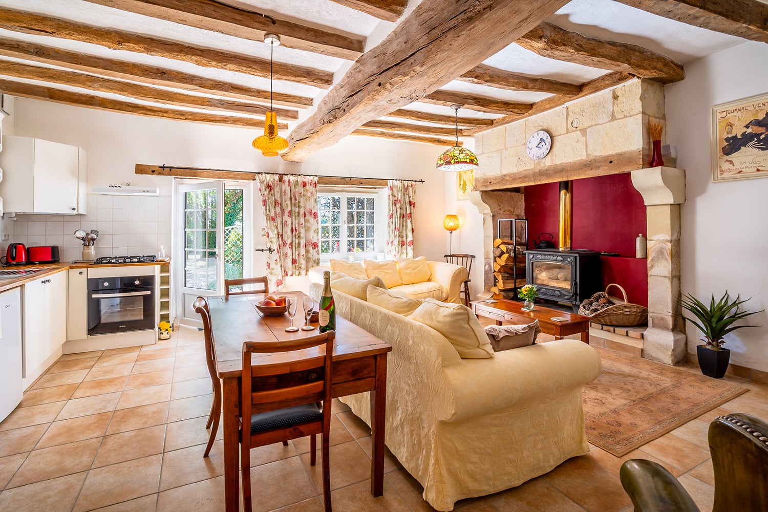 Salon | Maison de vacances à Pays de la Loire