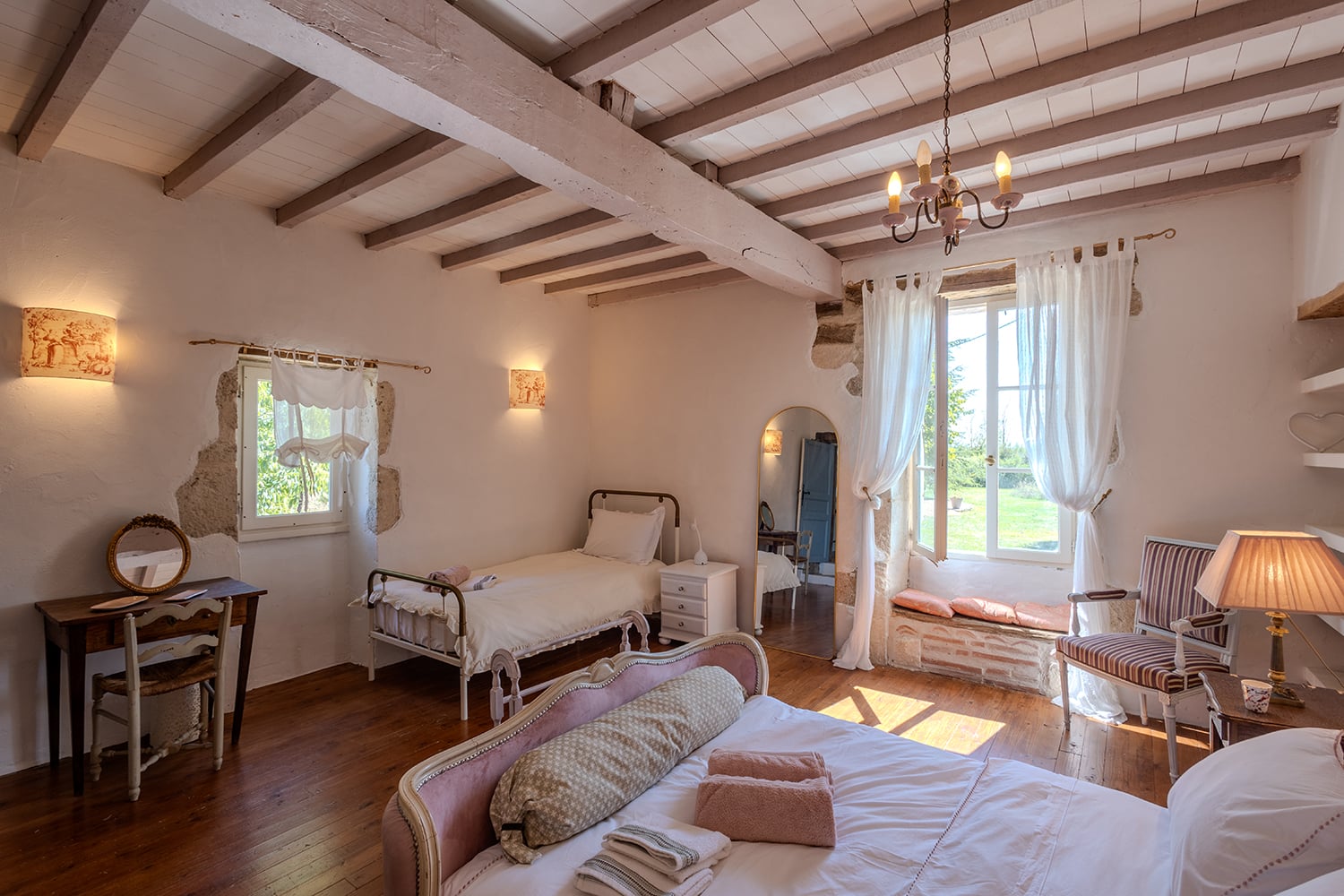 Chambre | Maison de vacances dans le Gers