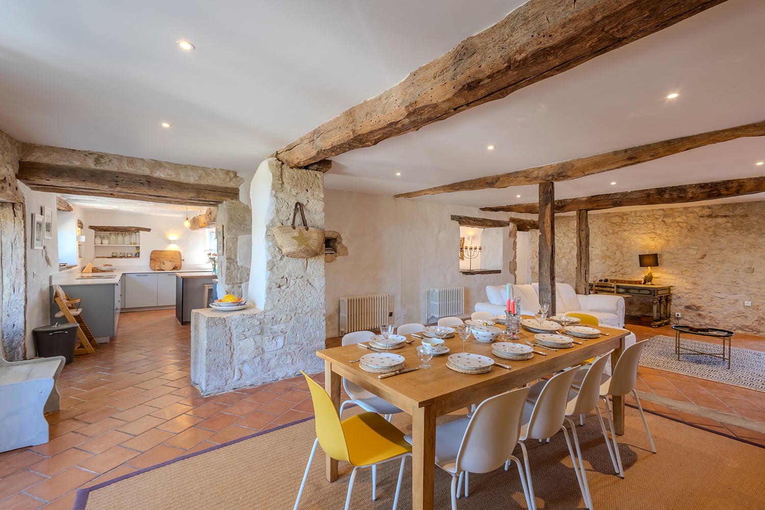 Salle à manger | Maison de vacances dans le Gers