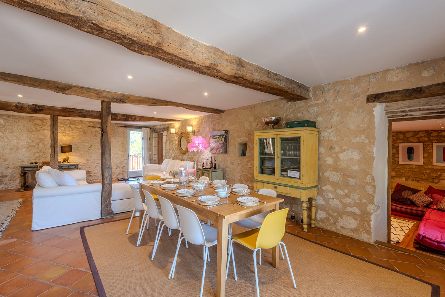 Salle à manger | Maison de vacances dans le Gers