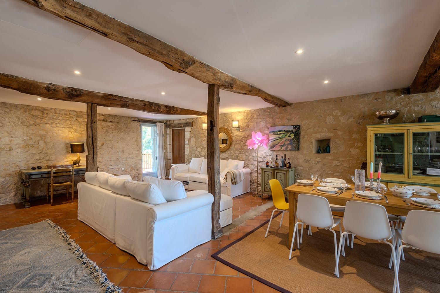 Salon | Maison de vacances dans le Gers