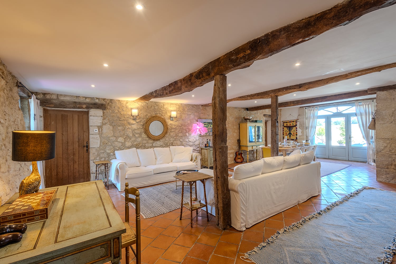 Salon | Maison de vacances dans le Gers