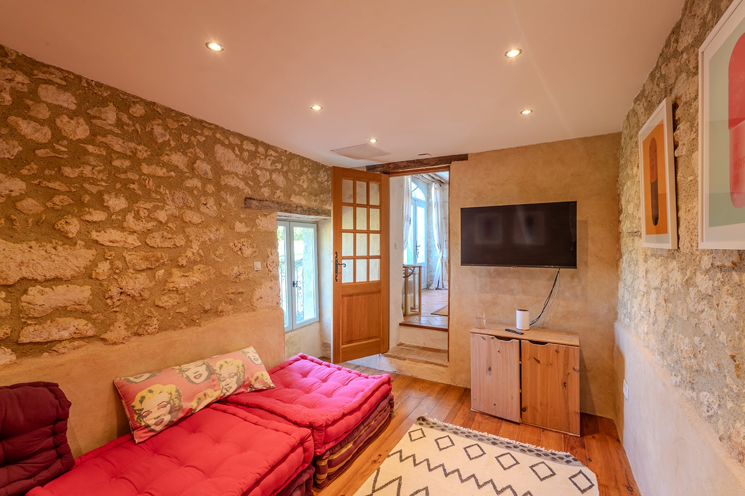 Salon | Maison de vacances dans le Gers