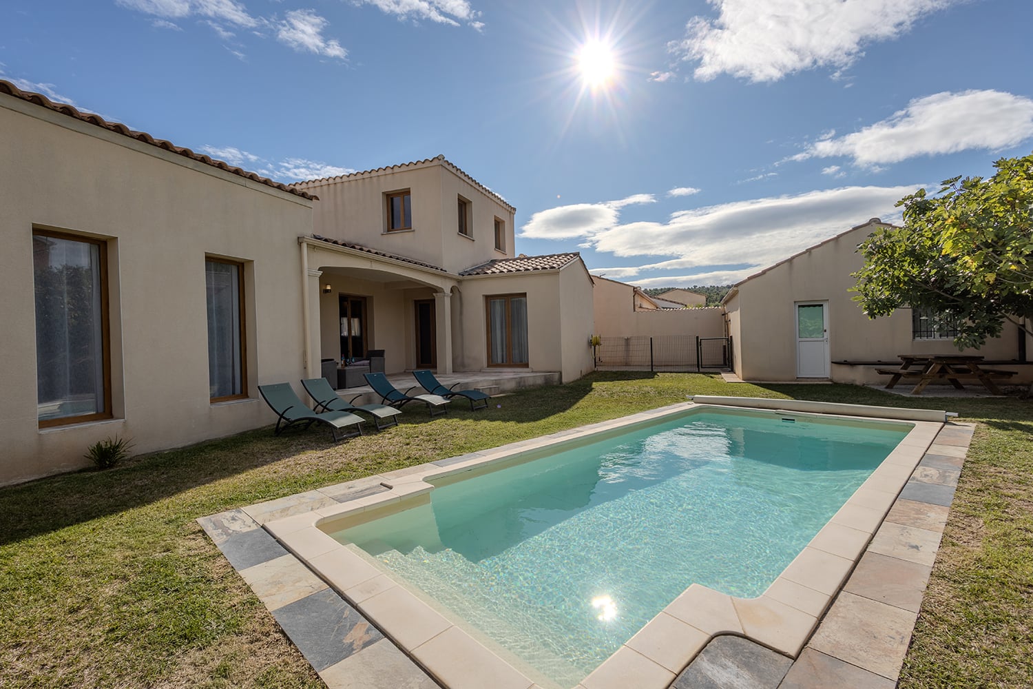 Holiday home in Fleury with private pool