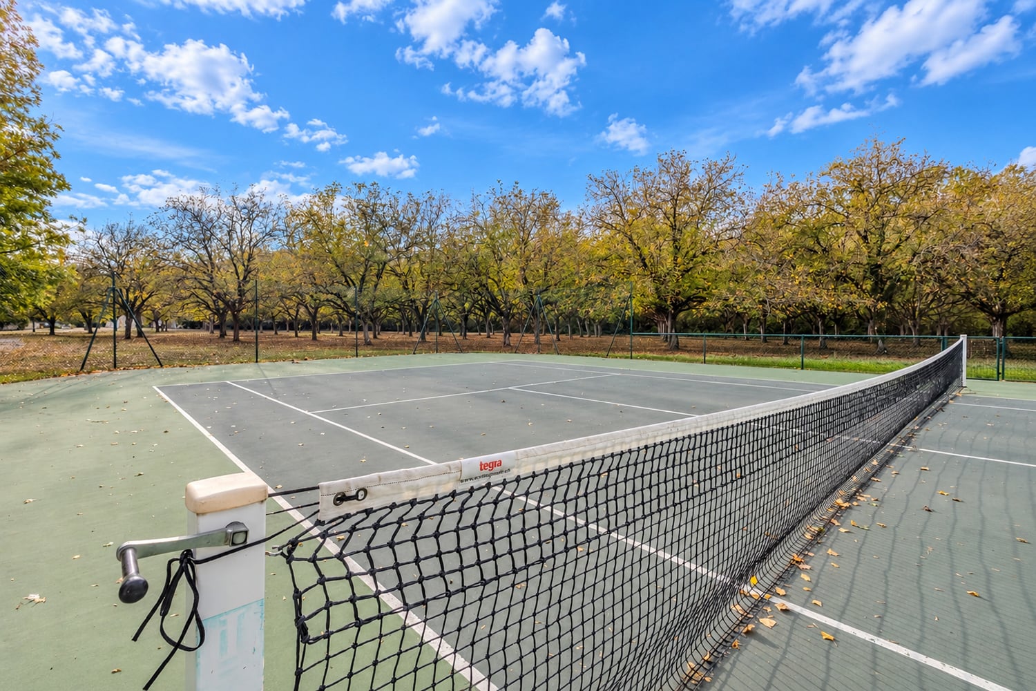 Court de tennis privé