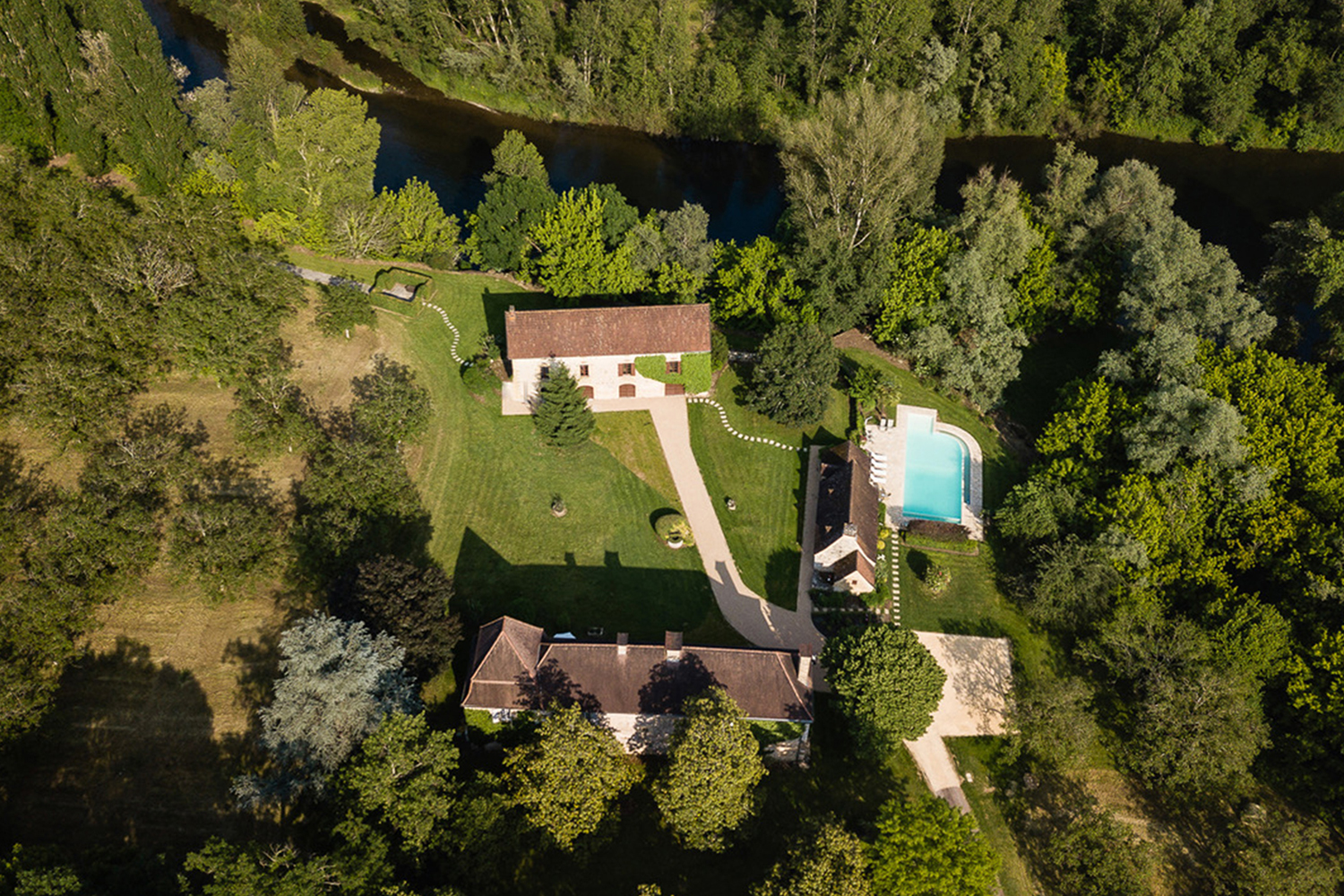 Maison de vacances près de Carlux avec piscine privée chauffée