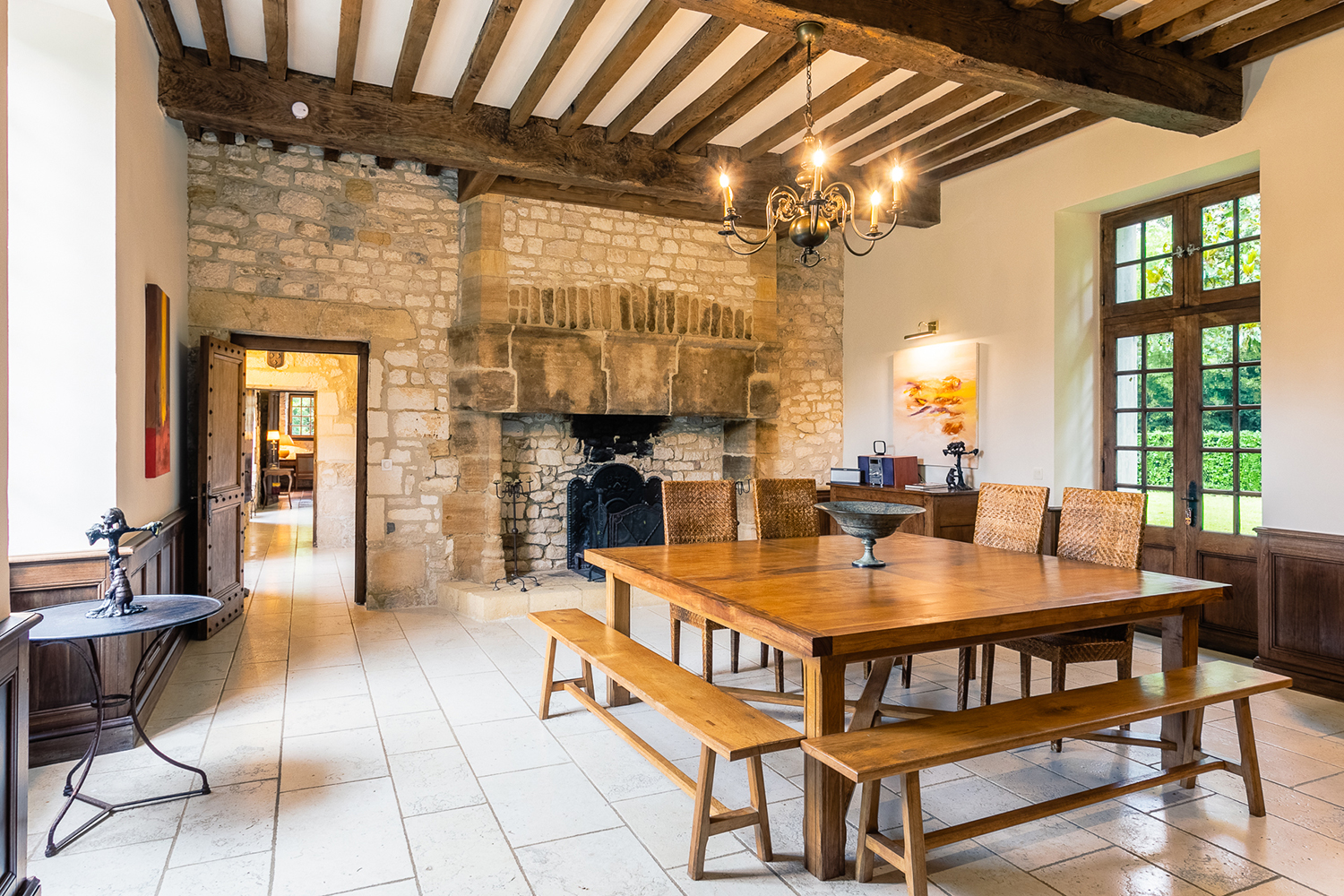 Salle à manger | Maison de vacances à Nouvelle-Aquitaine