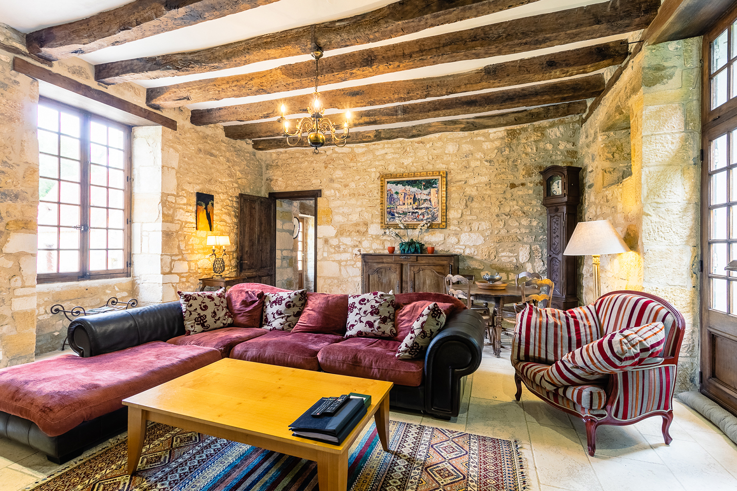 Salon | Maison de vacances à Nouvelle-Aquitaine