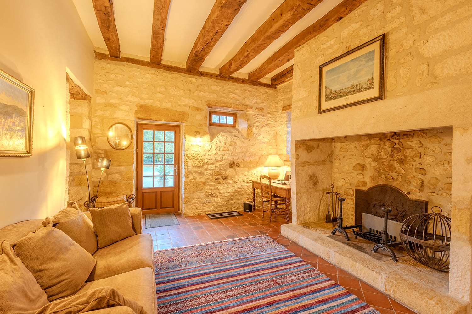 Salon | Maison de vacances près de Carlux