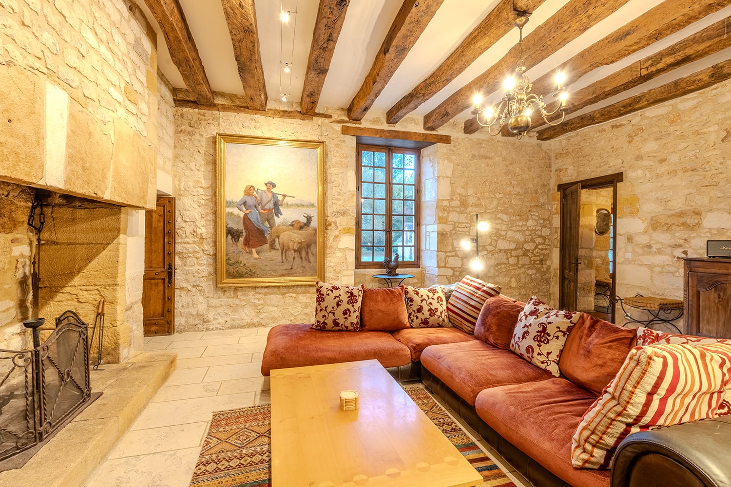Salon | Maison de vacances près de Carlux