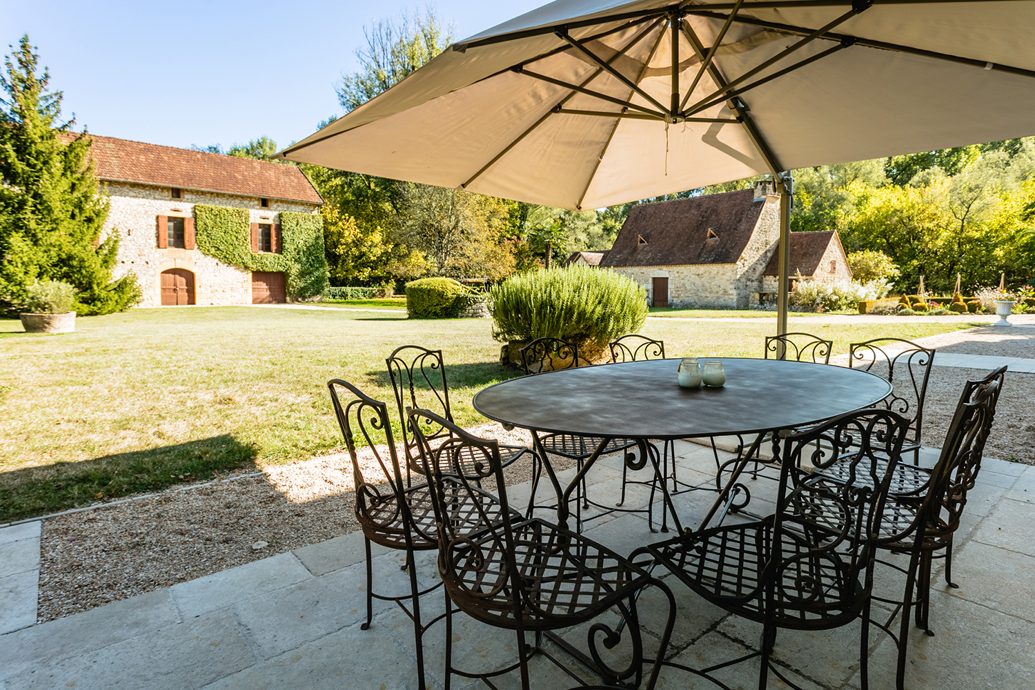 Terrasse et jardin