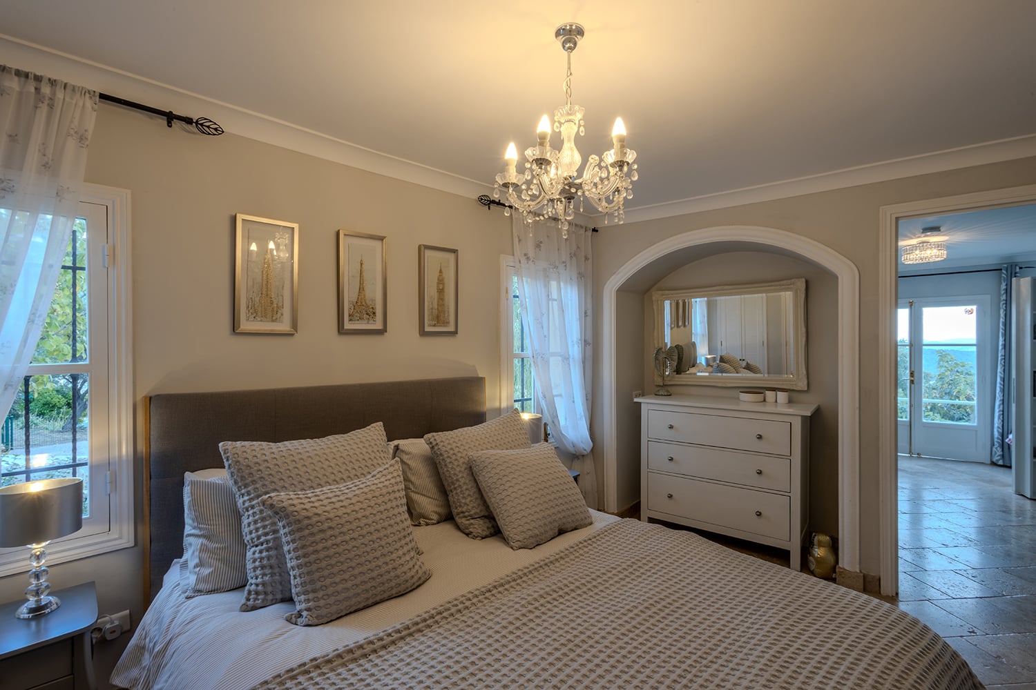 Chambre | Villa de vacances à Seillans