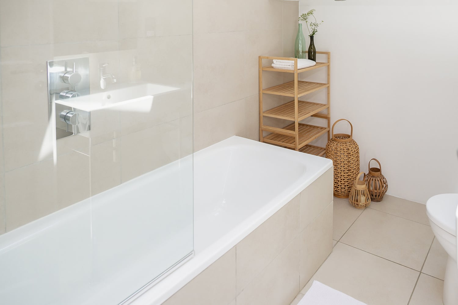 Salle de bain | Maison de vacances à Brézilhac