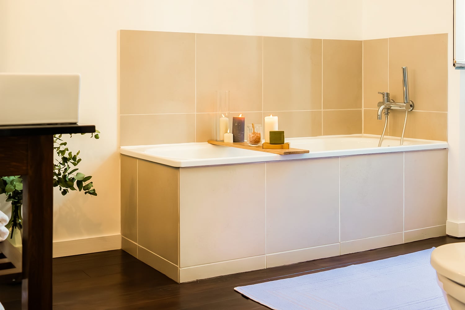 Salle du bain | Maison de vacances à Brézilhac