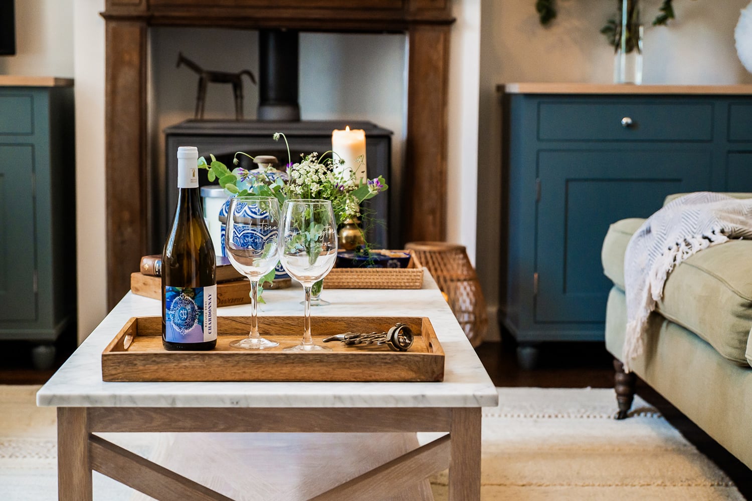 Salon | Maison de vacances à Brézilhac