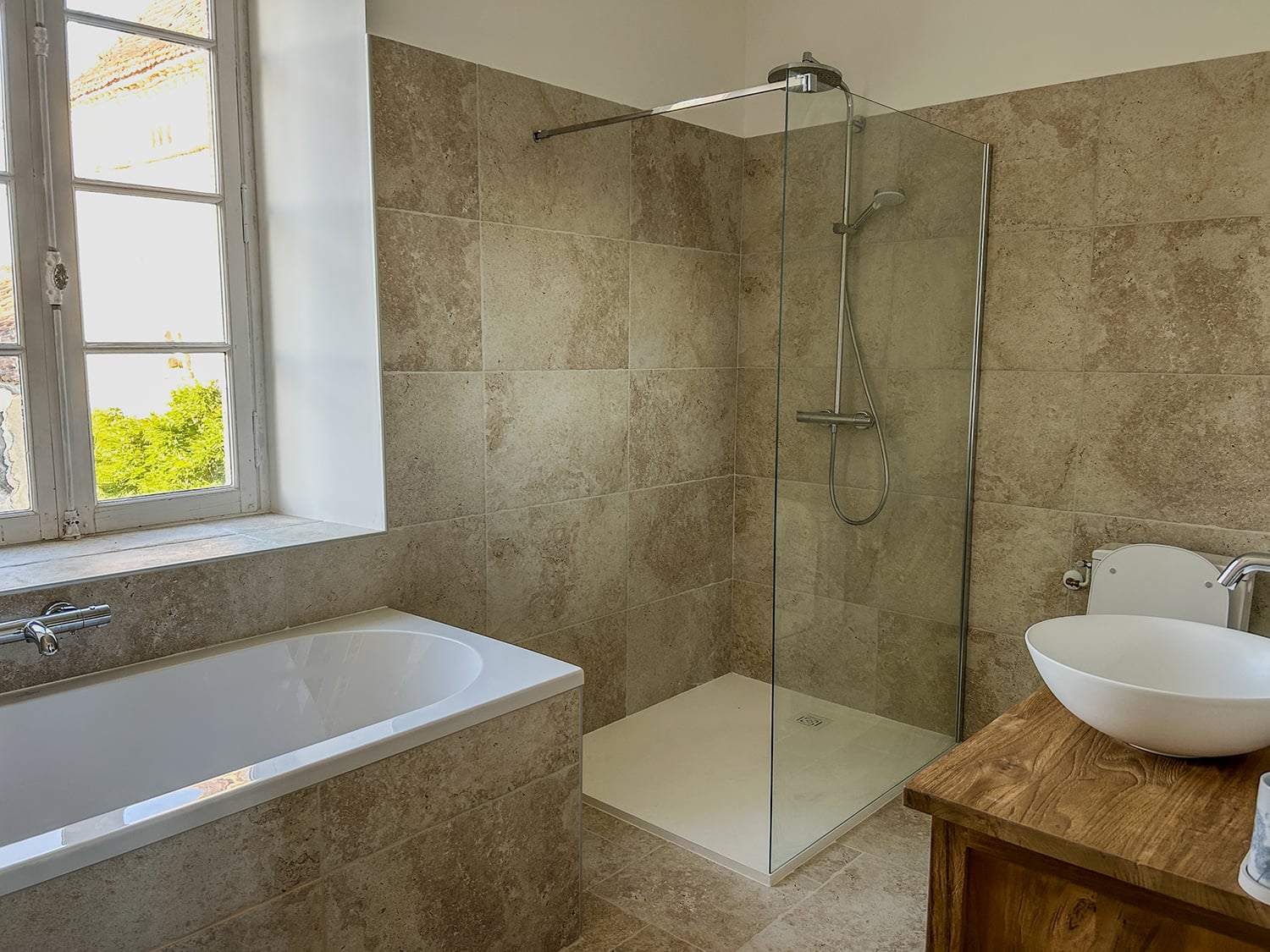 Salle du bain | Maison de vacances à Ambérac