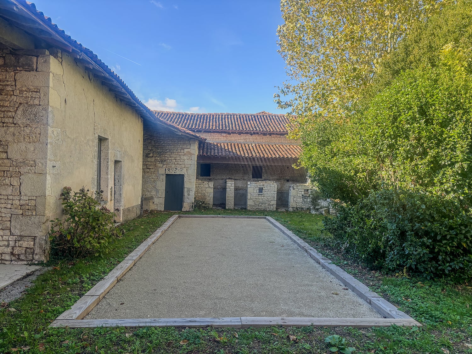 Terrain de pétanque