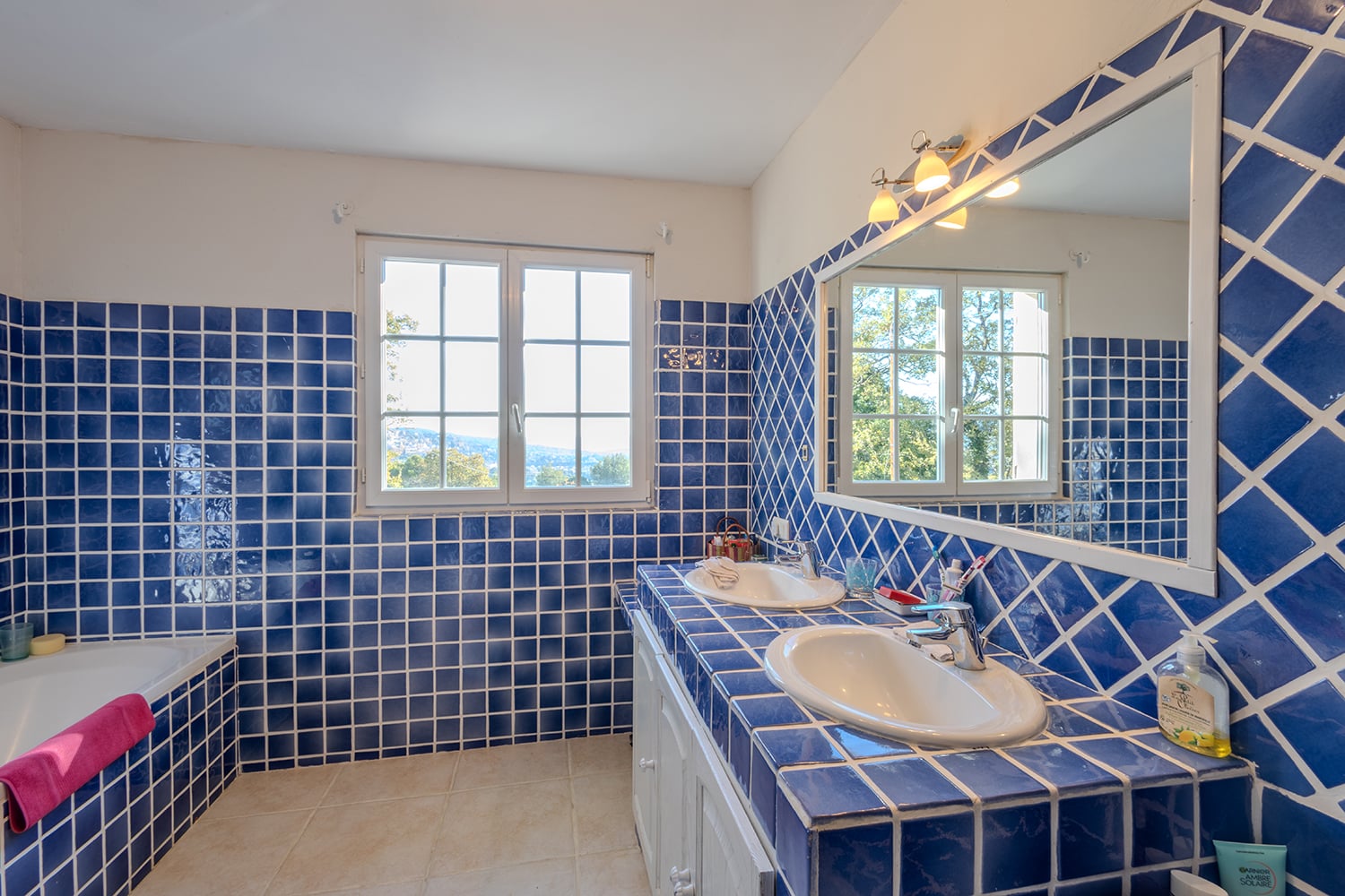 Salle du bain | Villa de vacances en Provence