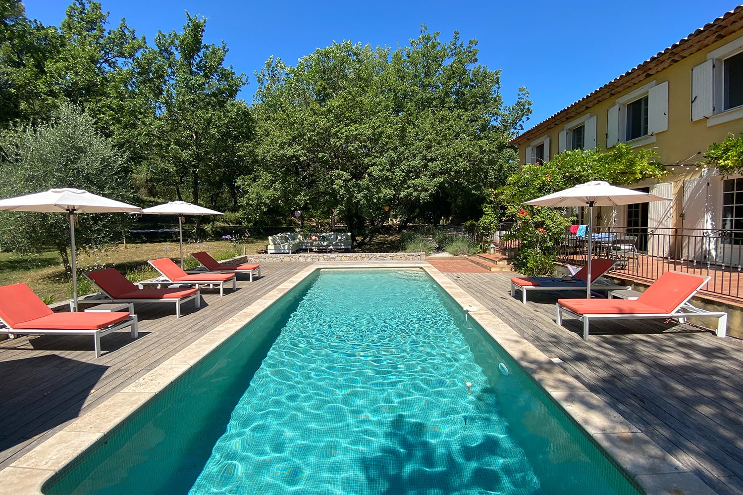 Villa de vacances en Provence avec piscine privée