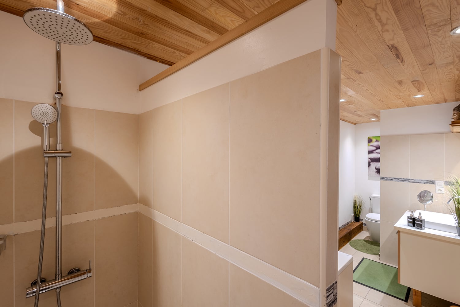 Salle de bain | Gîte de vacances à Villarzel-du-Razès