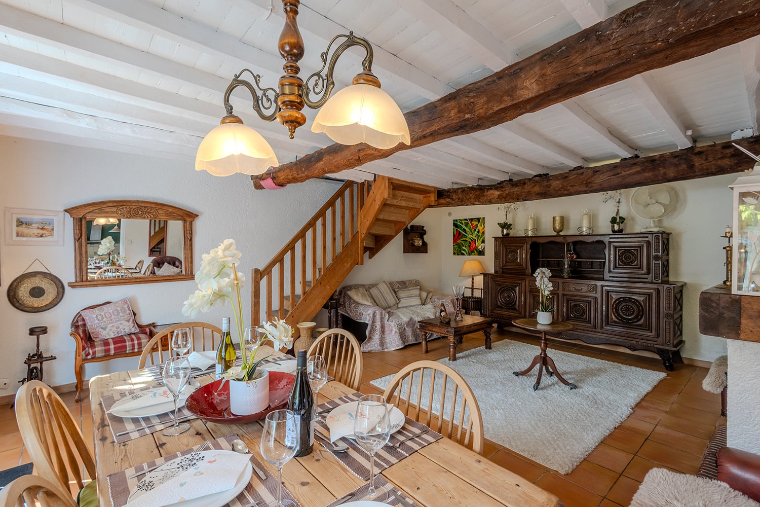 Salon | Gîte de vacances à Villarzel-du-Razès