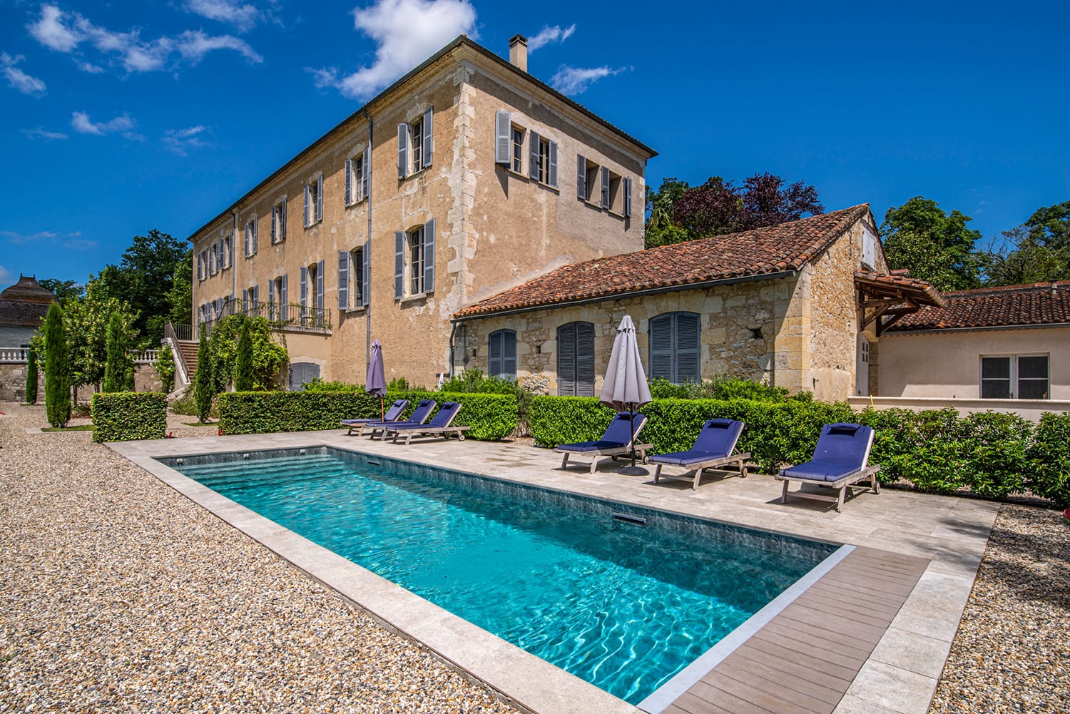 Château de vacances à Montréal avec piscine privée