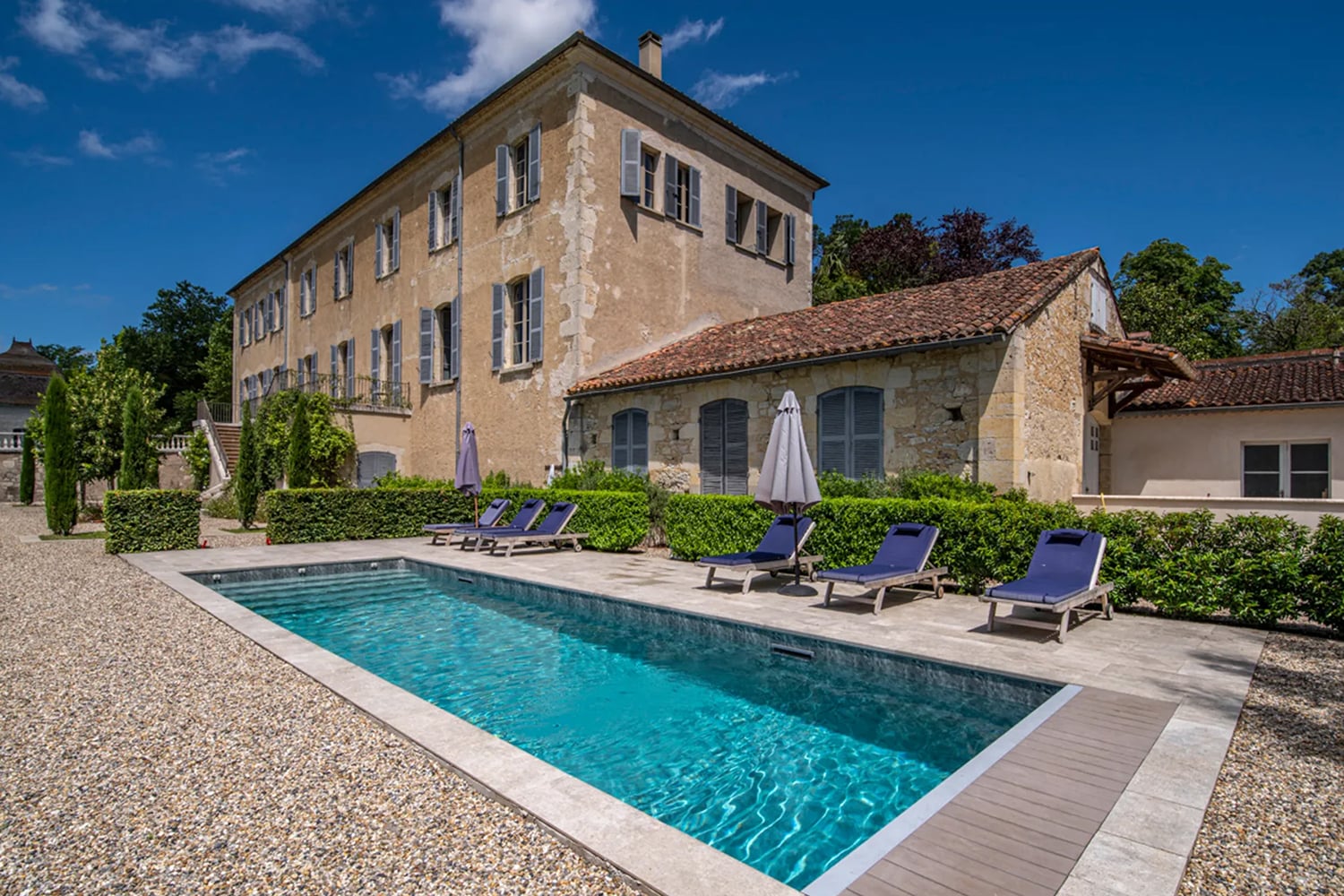 Holiday rental château in the Gers with private pool