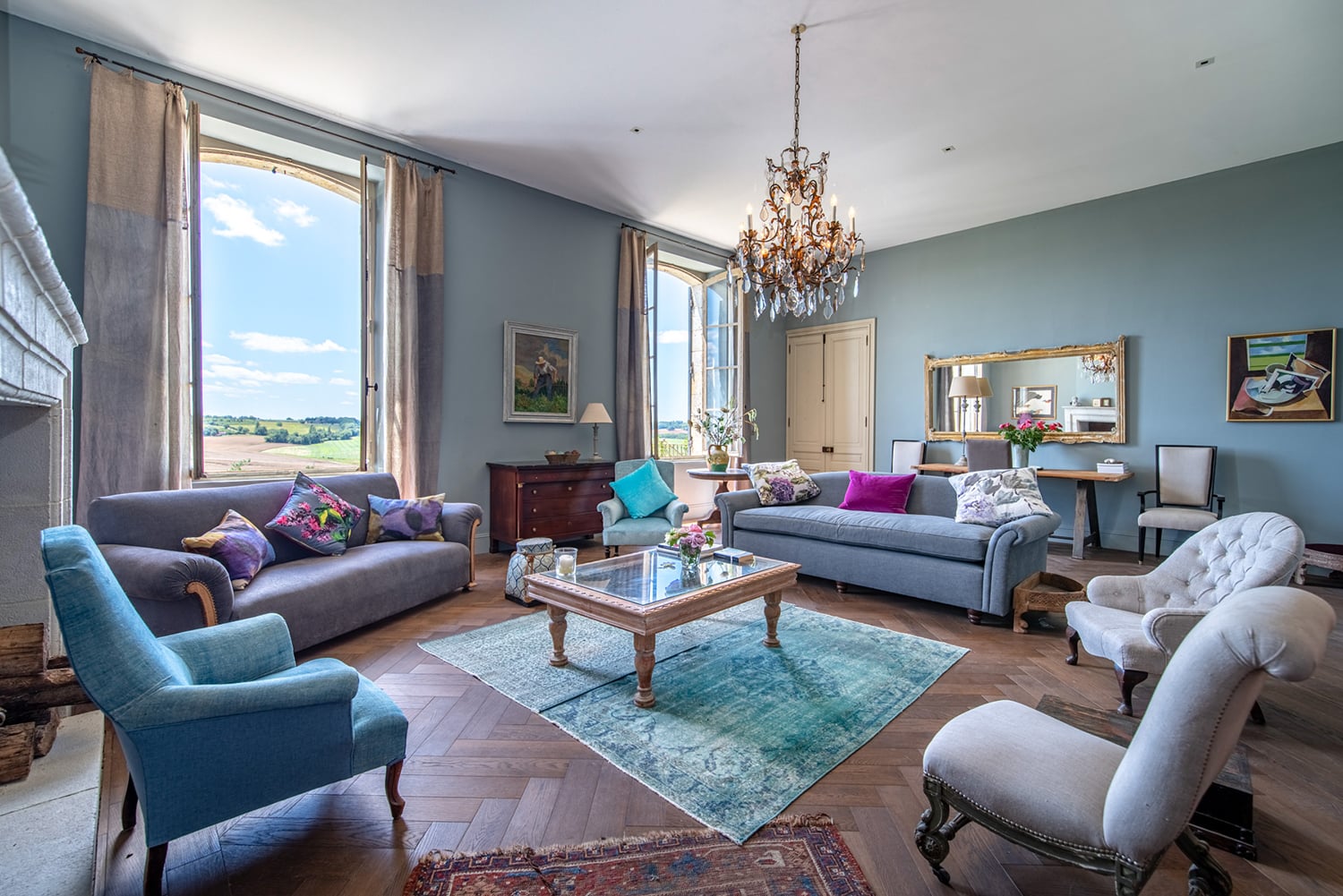 Salon | Château de vacances à Montréal