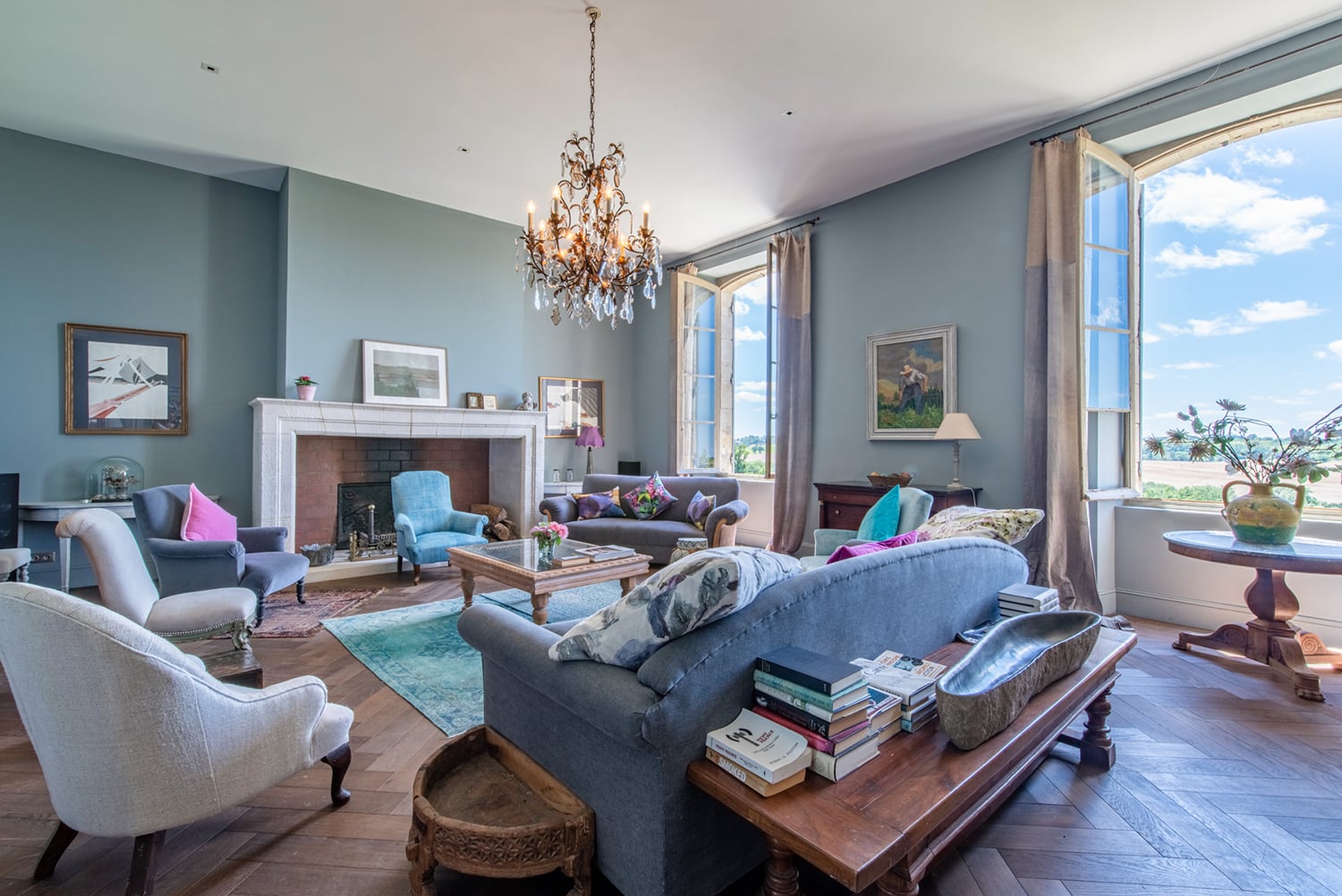 Salon | Château de vacances à Montréal