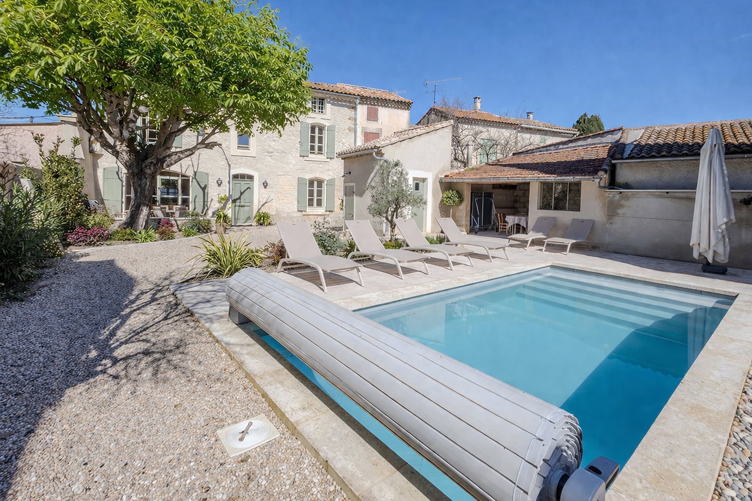 Maison de vacances à Bouches-du-Rhône avec piscine privée
